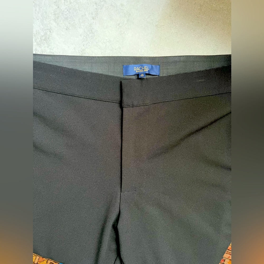 Rachel Roy 1x woman dress pants gently used black